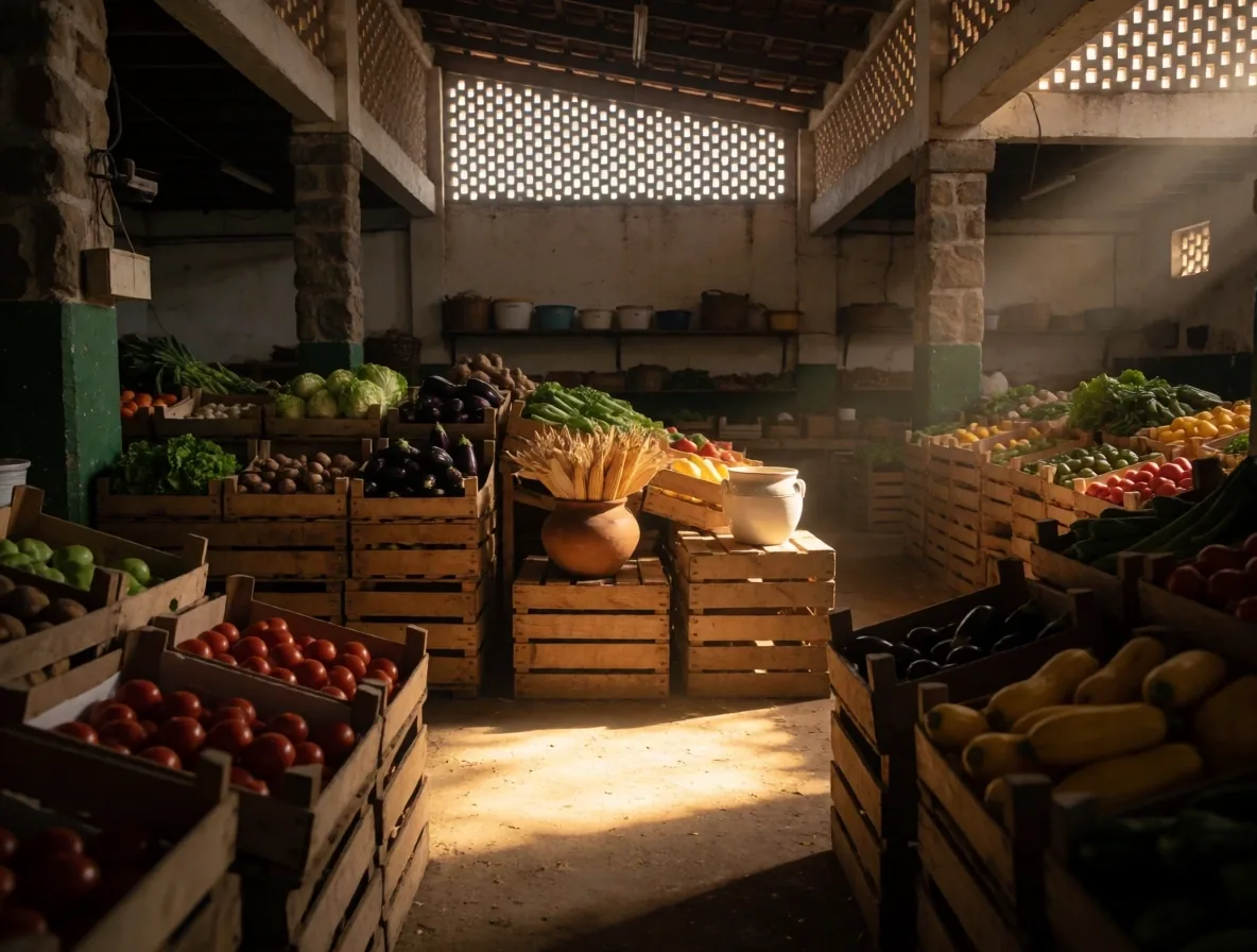 Mercado central de frutas y verduras
